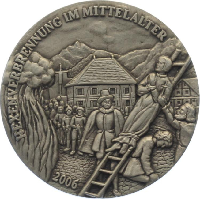 1. August-Taler 2006 - Hexenverbrennung im Mittelalter